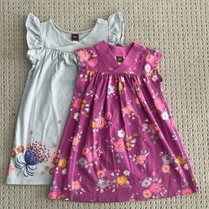 Set of two Tea Collection Dresses size 3T
